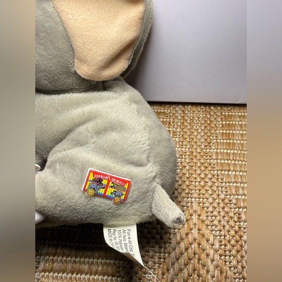 Barnum Animal Crackers Vintage 7" Elephant Stuffed Animal, Plush - Picture 3 of 9